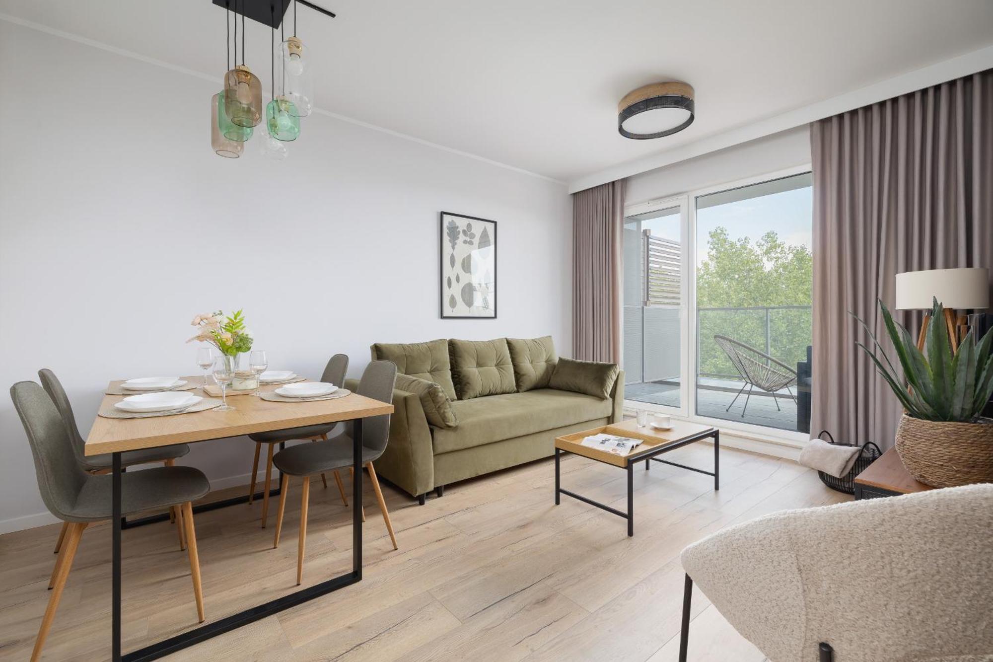 Stylowy Apartament Z Dwiema Sypialniami Balkonem I Parkingiem By Noclegi Renters 卡托维兹 外观 照片